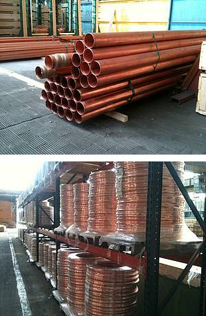 Kupfer Rohre